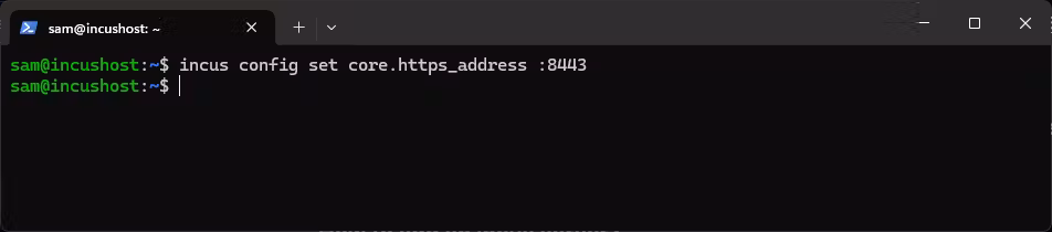 incus enable api